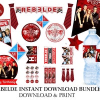 Rebelde Chip Bag PNG RBD - Etsy