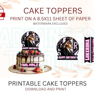 Junior H Cake Toppers | Junior H | Sad Boyz | Junior H Birthday | Junior H Party | Junior H Cumpleaños | Junior H Shirt | Sad Girlz