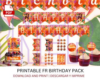 Karol G Birthday Banner | Tropicoqueta | Karol G Birthday | Karol G Cake Topper | Karol G Party | Karol G Shirt | Karol G SVG