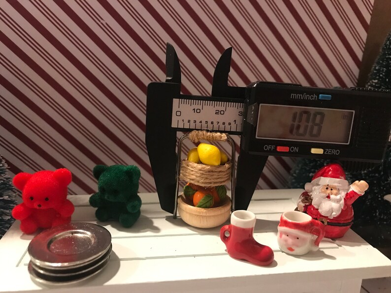 Miniature christmas decoration crafts