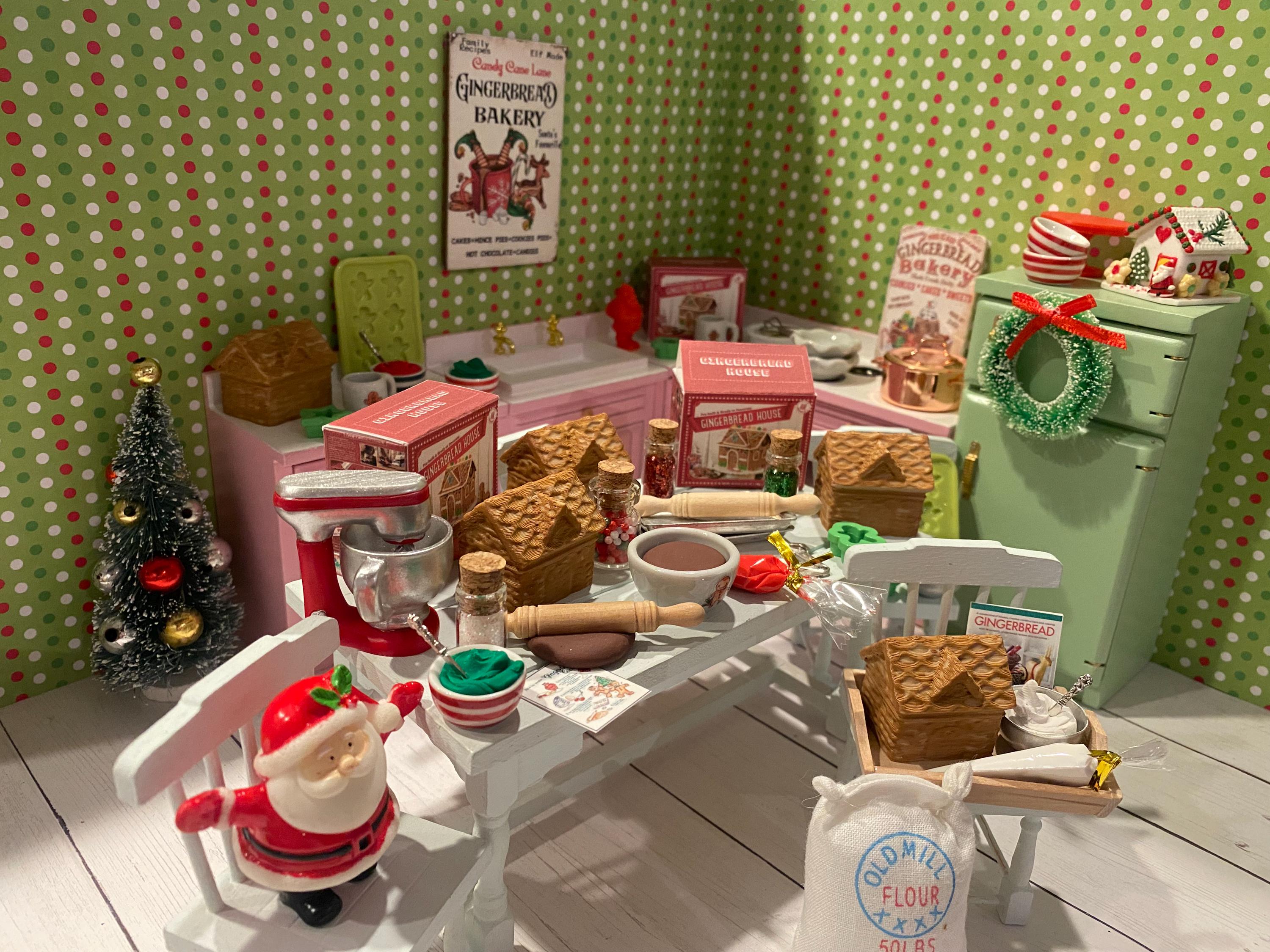 Decorating Barbie Dreamhouse Gingerbread House Barbie Gingerbread