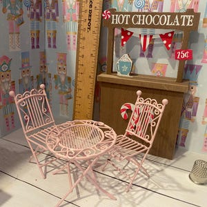 Miniature Christmas Wonderland, Dollhouse Holiday Candyland Accessories, Decor, 1:12 image 15