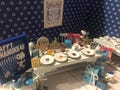 Hanukkah Miniatures, Dollhouse Menorah, Candle Box, 1:12, Hot Cocoa, Dishes, Donuts, Yarmulke Teddy Bears, Books, Gifts, Tea Set, Cards