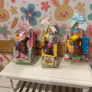Miniature Fillable Easter Baskets, Dollhouse Candy & Toys, 1:12 - Etsy