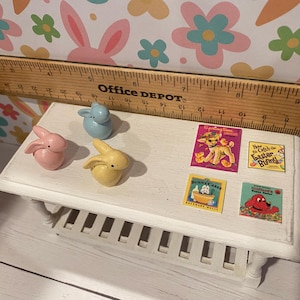 Miniature Fillable Easter Baskets, Dollhouse Candy & Toys, 1:12 - Etsy