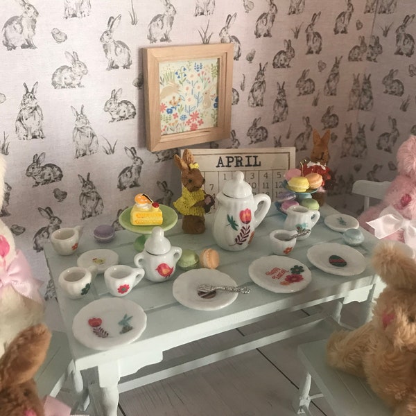 Dollhouse Tea Set Etsy