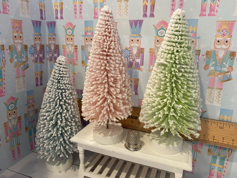 Miniature Christmas Wonderland, Dollhouse Holiday Candyland Accessories, Decor, 1:12 image 6