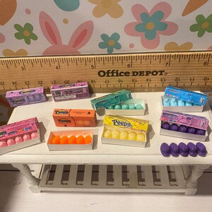 Miniature Fillable Easter Baskets, Dollhouse Candy & Toys, 1:12 - Etsy