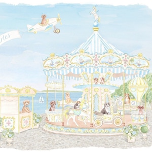 Custom Embroidered Flower Alphabet