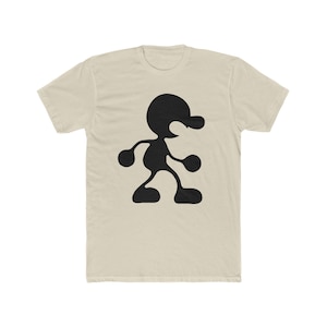 Mr. Game And Watch T-Shirt, Silhouette Figure T-Shirt, Gift for Mr. Game And Watch Fans
