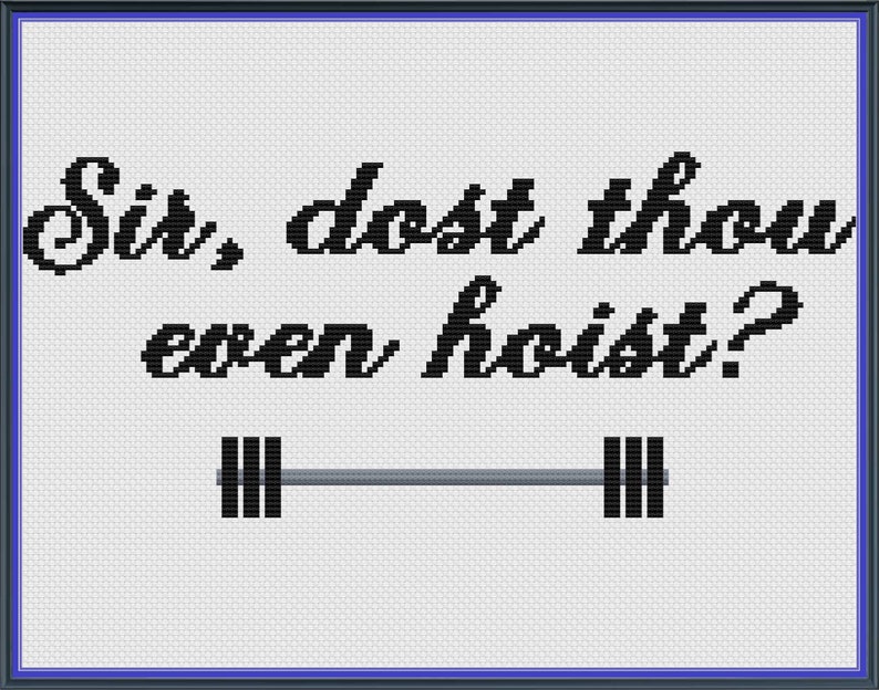 Sir, Dost Thou Even Hoist? - Etsy