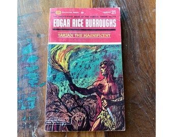 Tarzan The Magnificent 1964 - Edgar Rice Burroughs / Small Paperback