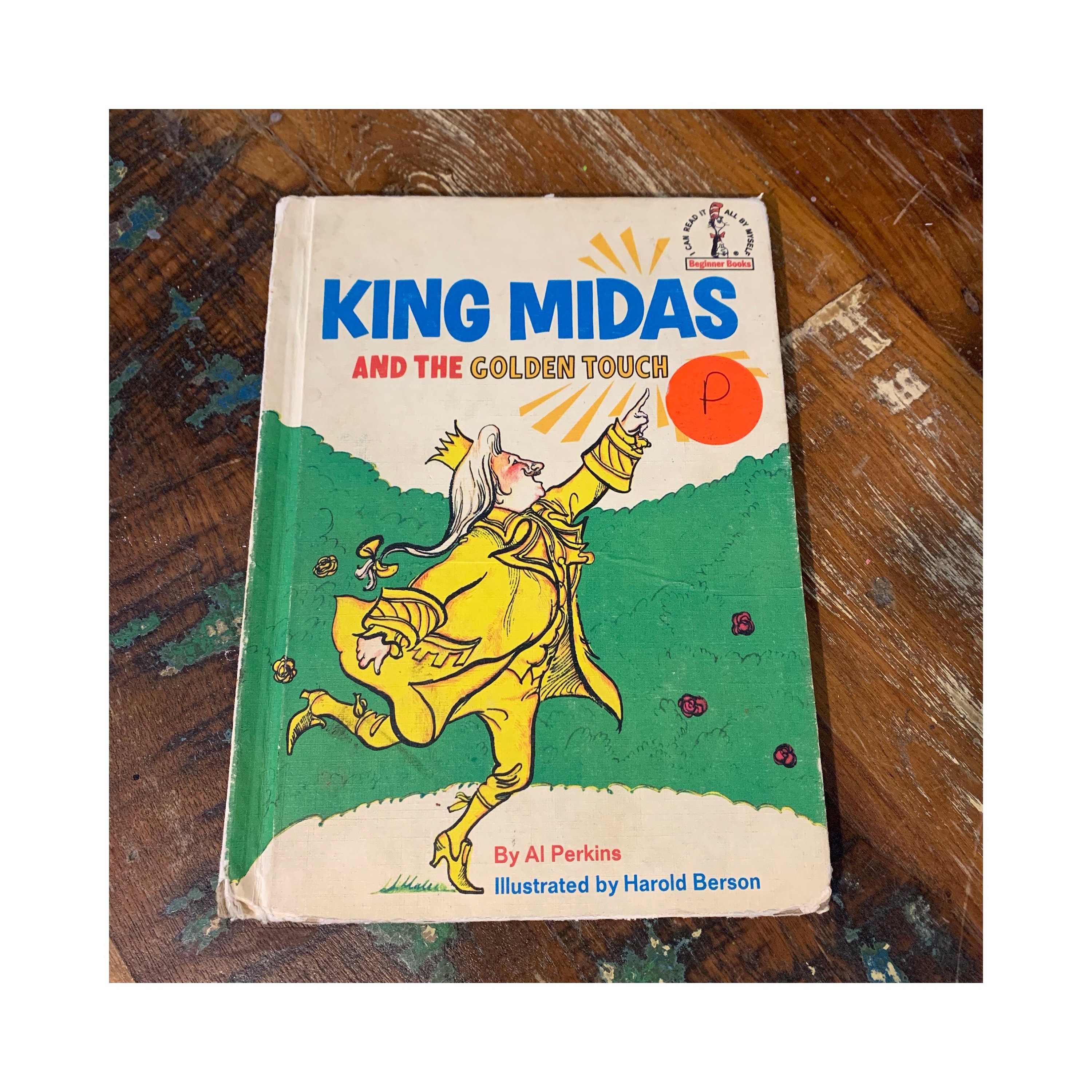 BIG BOOK ON THE TITLE : THE KING MIDAS & THE GOLDEN TOUCH