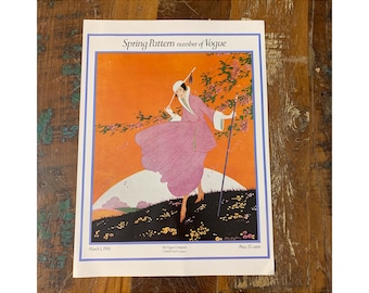 Vogue Art Print - March 1, 1916 / 11 X 15 inches