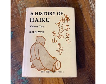 A History of Haiku Volume 2 by R H Blyth 1971 Hardcover