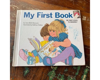My First Book ( My First Steps to Reading ) Jane Belk Moncure 1991 / Hardcover