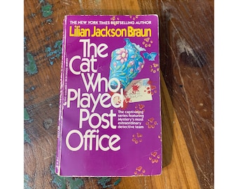 The Cat Who Played Post Office - Lilian Jackson Braun 1987 Paperback