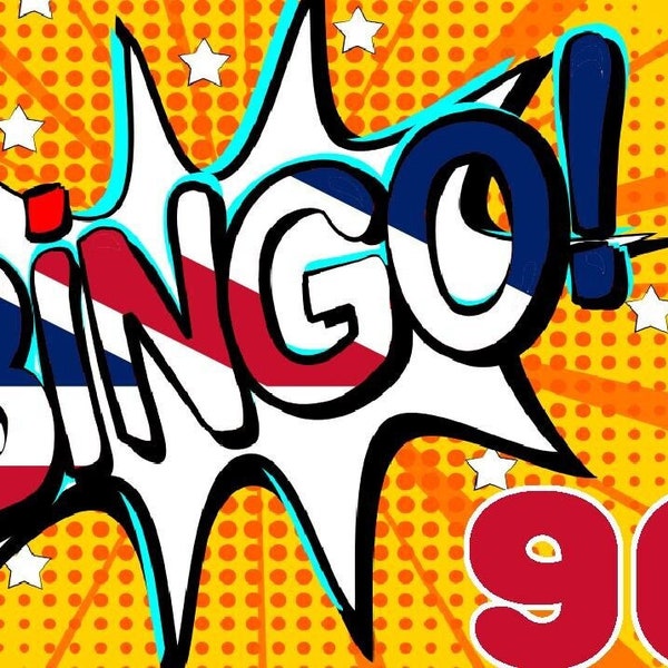 90 Number Bingo Game Software for Windows with Printable Cards and Music UK Bingo