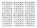 6000 Bingo Cards PDF Immediate Download American Bingo