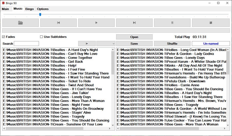 90 Number Bingo Game Software for Windows With Printable Cards and ...