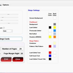Bingo Game Software for Windows American Bingo (75 Number) With 3000 ...