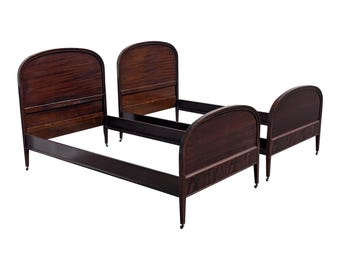 Pair of Early-20th Century French Louis XV Style Twin Bed Frames