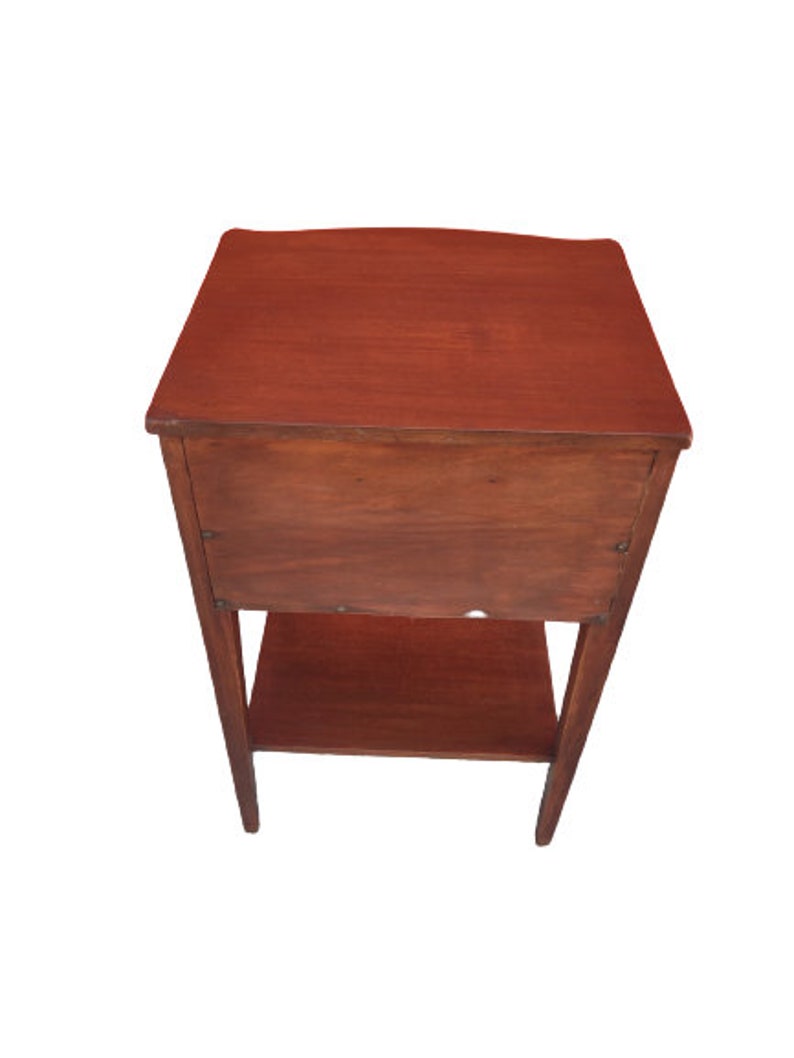 1980s Antique Cherry End Table Etsy