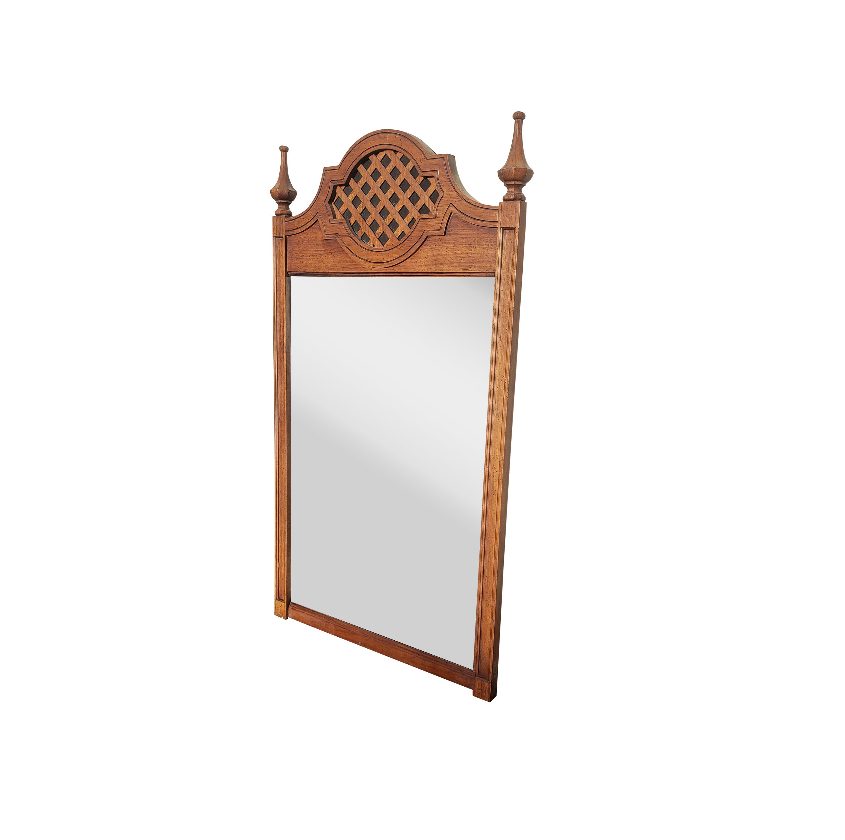 GARDNER Branded 1960s Walnut Wall Mirror - Etsy