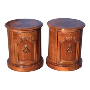 Drexel Heritage Drum Table - Etsy
