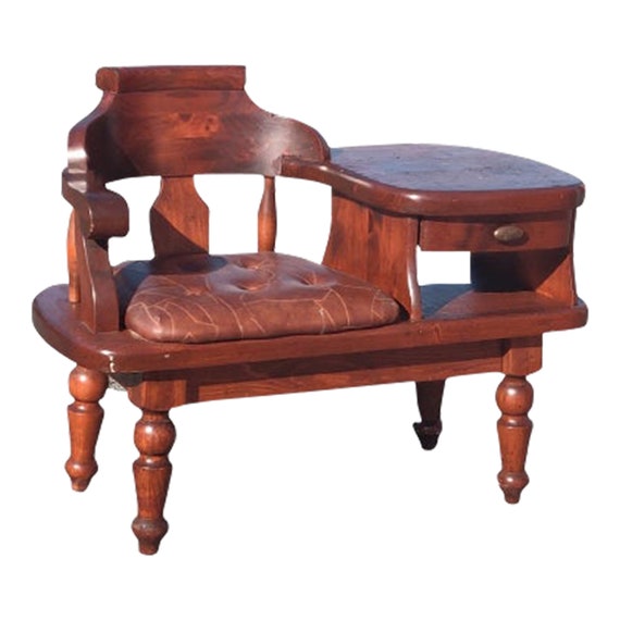 Telephone chair mid century discount