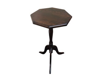 Early 20th Century Mahogany Octagon Side Table