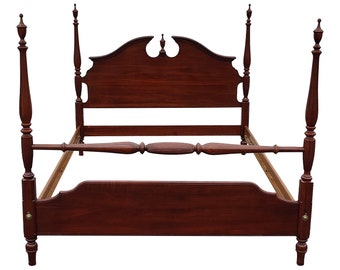 Mid 20th Century Knob Creek Queen Bedframe