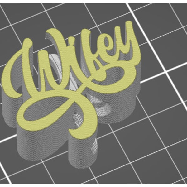 Wifey Wife Fancy Bridal Cursive Custom Words Straw Topper STL 3D Print File Fits Stanley 40 oz Tumbler