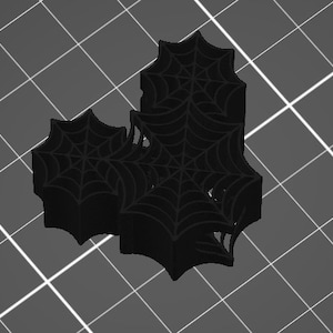 Spider Web Halloween Straw Topper 3d Print STL File 40 oz Tumbler Charm Digital File 10mm Straw