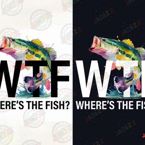 Fishing PNG Where's the fish - Fishing png, Fish png, Fisherman png, Fishing png for fish lovers, Instant Download, Digital Download