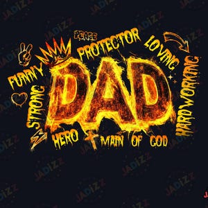 Dad Graffiti Png, Father Graffiti Png, Father’s Day Png Sublimacja Projekt Pobierz, Hero Dad png, King Dad png, Man of God Png, Sublimacja