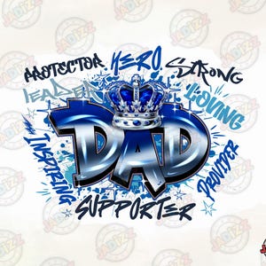 Papa Graffiti PNG Clipart, Vater Graffiti Png, Vatertag Png Sublimation Design, Held Papa png, König Papa png, Starker Papa Png, Sublimation