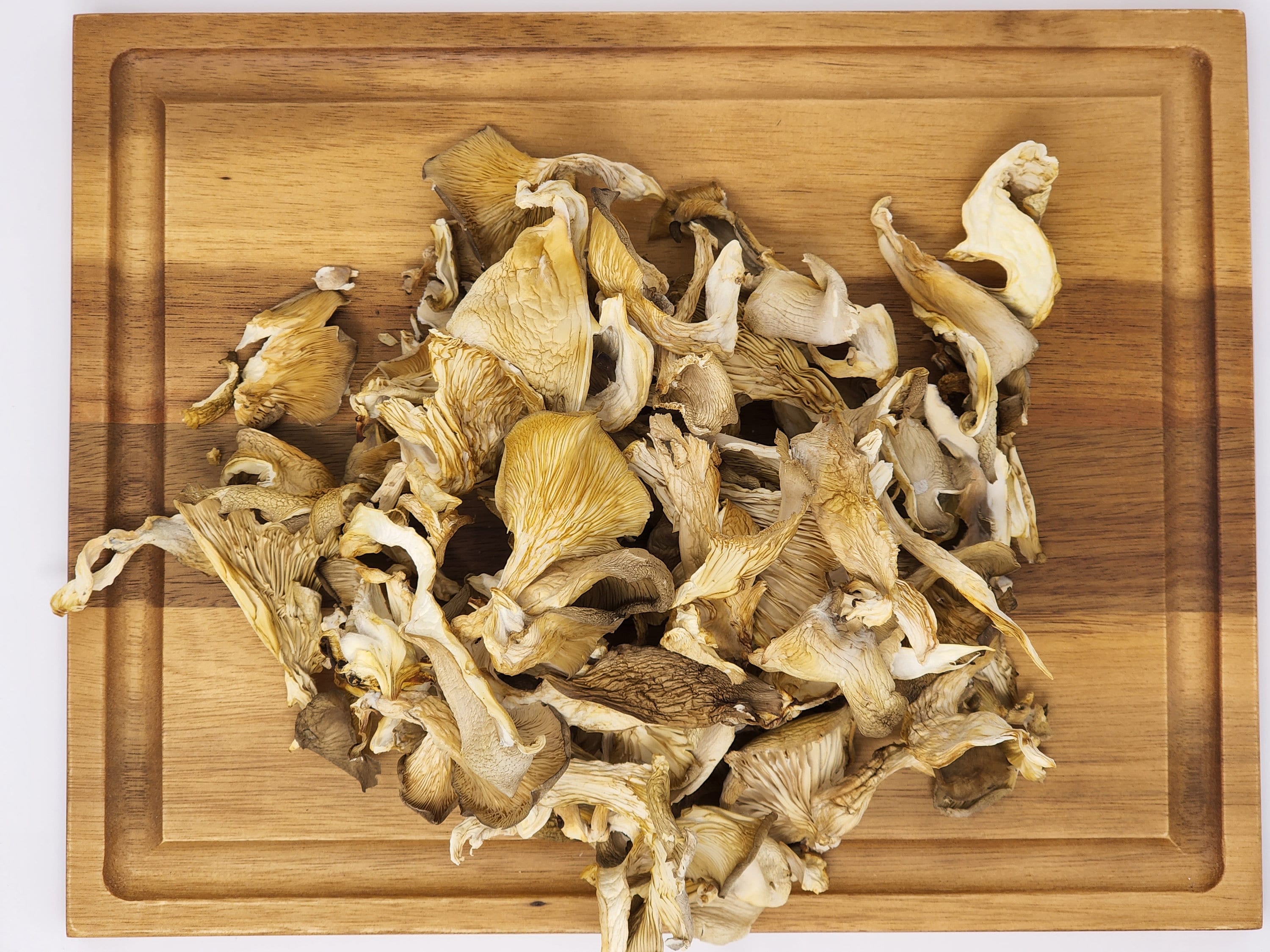 Sun Dried Oyster Mushrooms, Vitamin D Boosted, Organically Grown in the