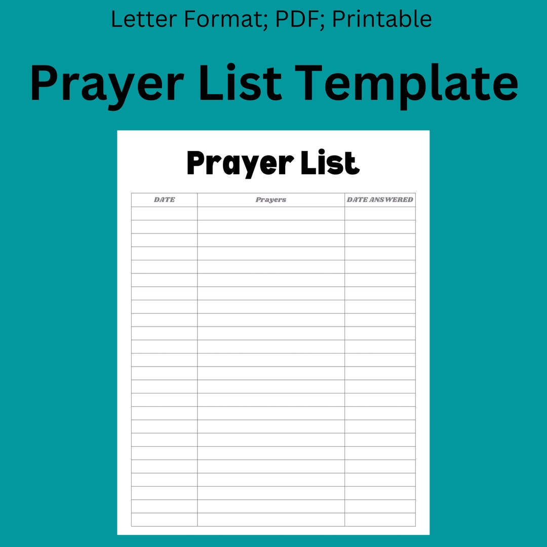 prayer-list-printable-template-prayer-partner-christian-etsy