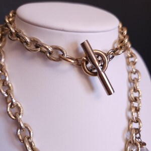 Collar vintage con camafeo reciclado, único en su tipo: hecho a mano de forma sostenible. imagen 3