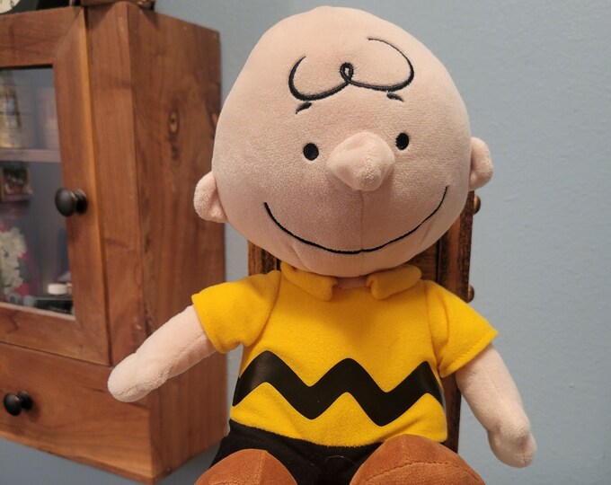 Kohl's Care Charlie Brown From Peanuts Gang Plush Etsy