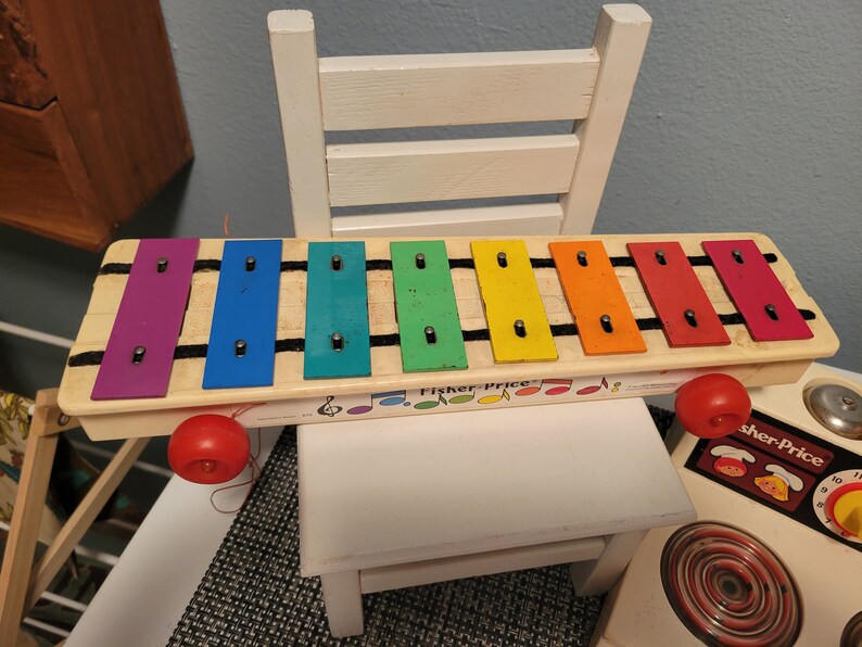 Fisher Price Vintage Xylophone and Stovetop Toys Etsy