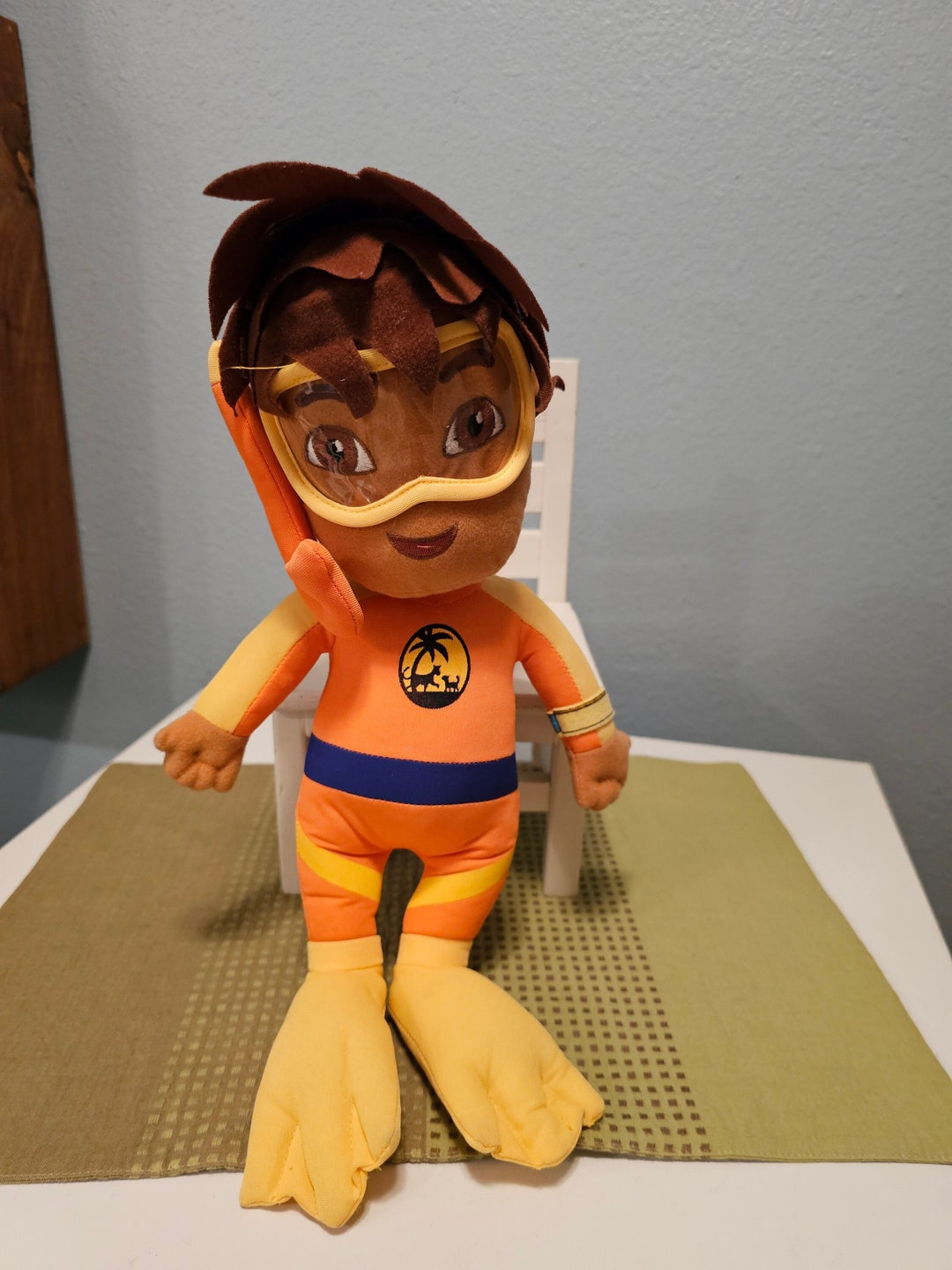 Diego From Go Nick Jr. Scuba Diver Plush Lovey rare 2007 Etsy