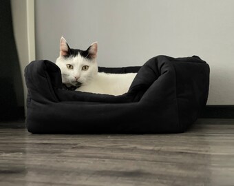 Cat Sofa Couch Convertible, Pet Accessories For Mom, Cat Beds and Caves, Pet Houses, Cat House 3In1, Cat Furniture, Pet Supplies For Cat