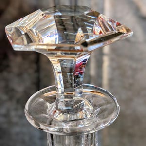 Vintage Baccarat Lead Crystal Decanter, Made in France