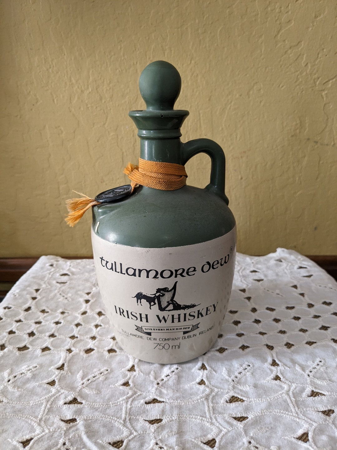 Vintage Tullamore Dew Irish Whiskey Jug, Dublin Ireland Etsy