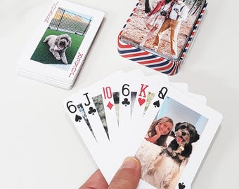 Playing Cards with Photos: Custom Christmas Gift for Family and Friends