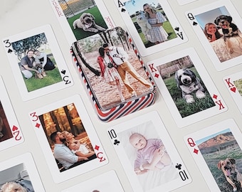 Playing Cards with Photos: Custom Christmas Gift for Family and Friends