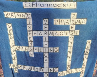 Blanket Gift for Pharmacist Gift Idea for New Pharmacist Graduation Gift Blanket Home Decor for Pharmacist Unique Gift Pharmacy School