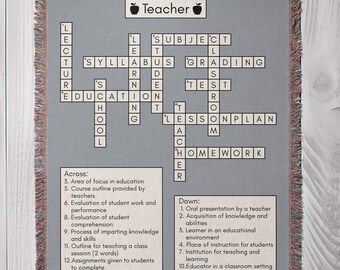 Unique Gift for Teacher Gift Idea for New Teacher Graduation Gift Blanket Home Decor for Teacher Blanket Gift Retiring Teacher Gift Special